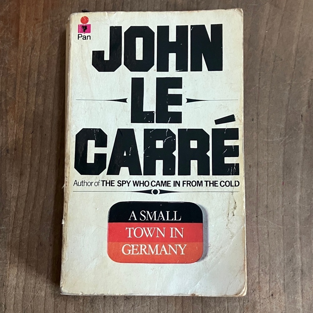 John Le Carré A Small Town in Germany - vintage 1974 edition paperback Book
